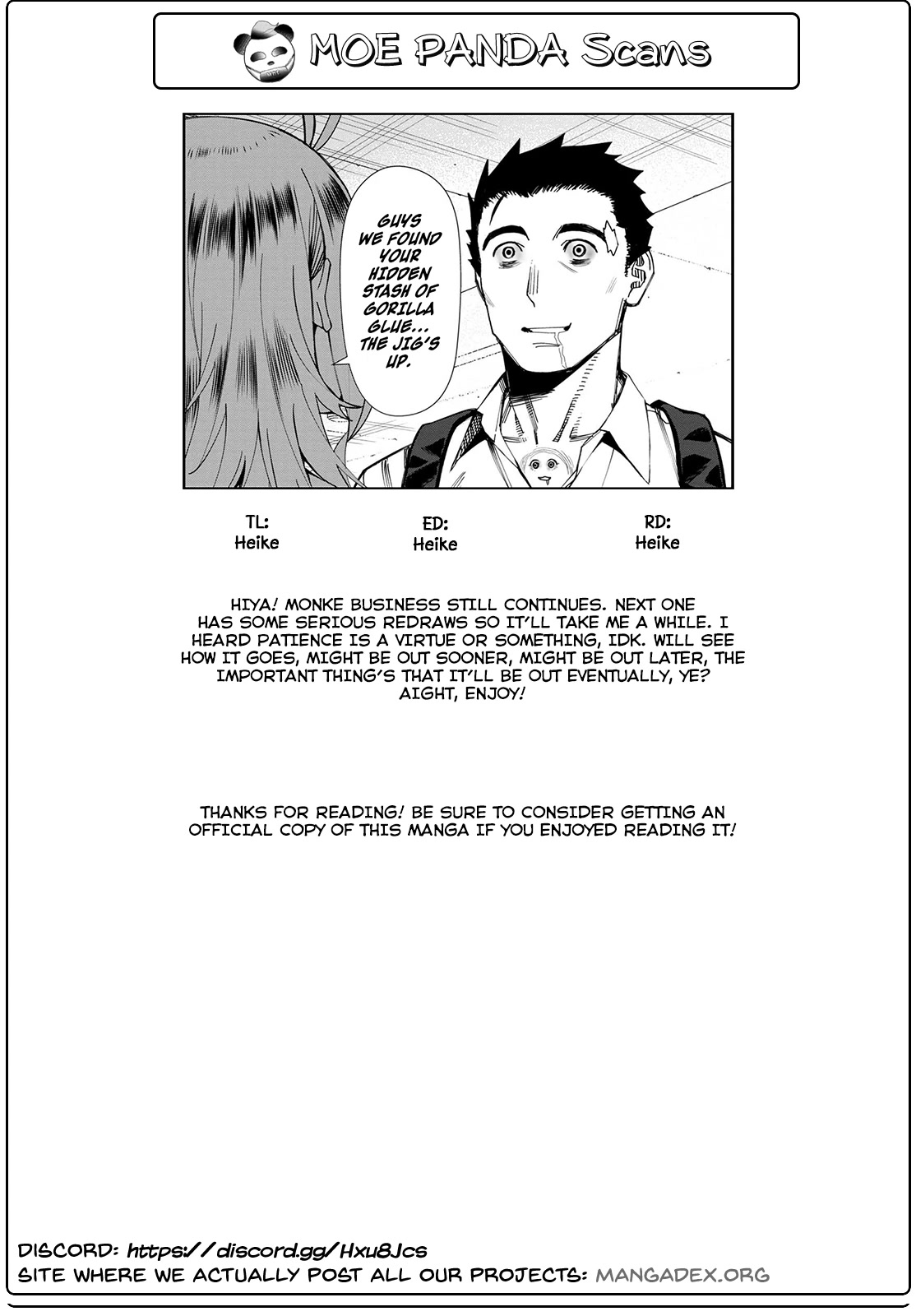 Bad Girl-Exorcist Reina Chapter 60 page 19 - Chapter 60: Exorcism #60 - The Monkey Dream