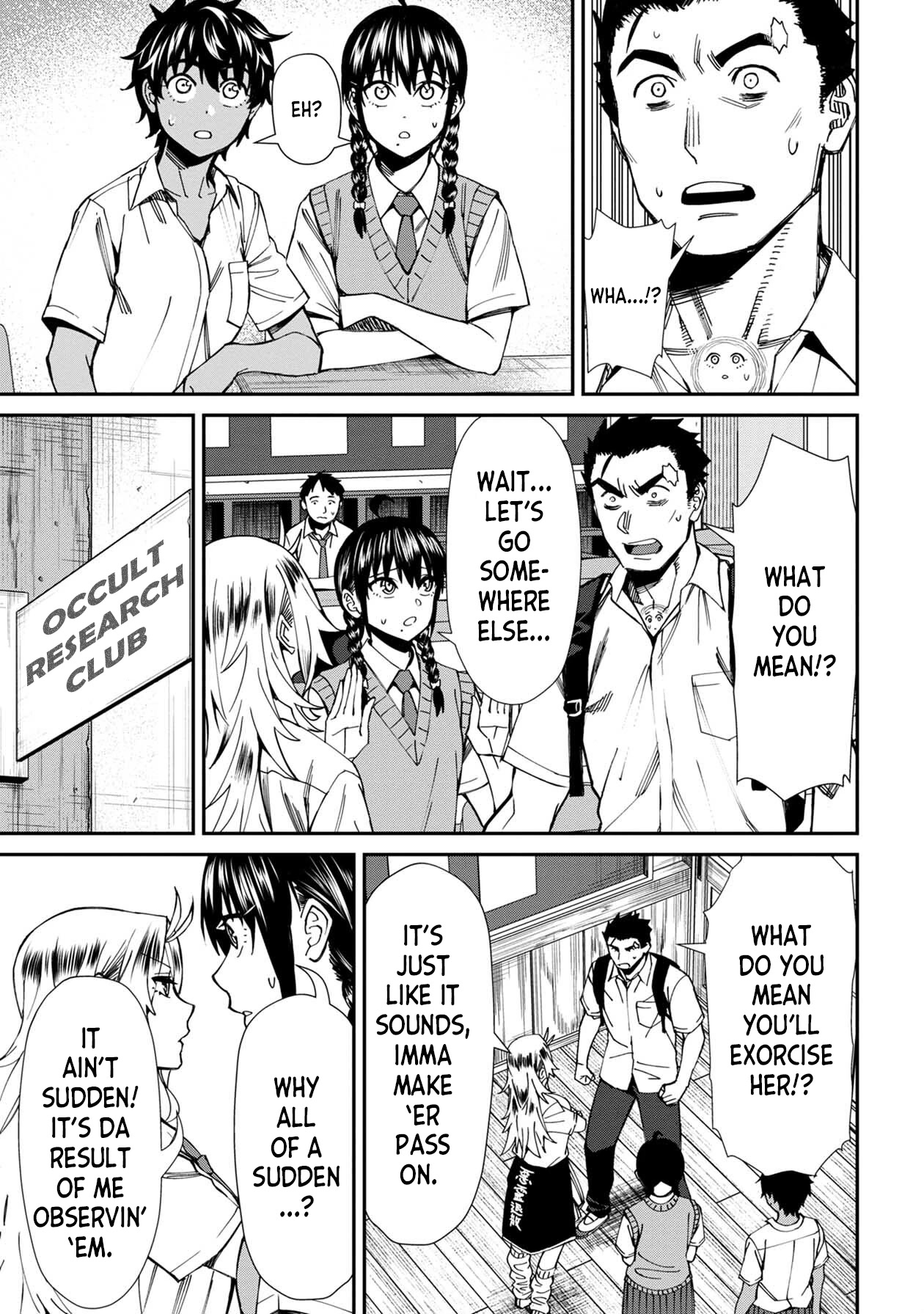 Bad Girl-Exorcist Reina Chapter 60 page 3 - Chapter 60: Exorcism #60 - The Monkey Dream
