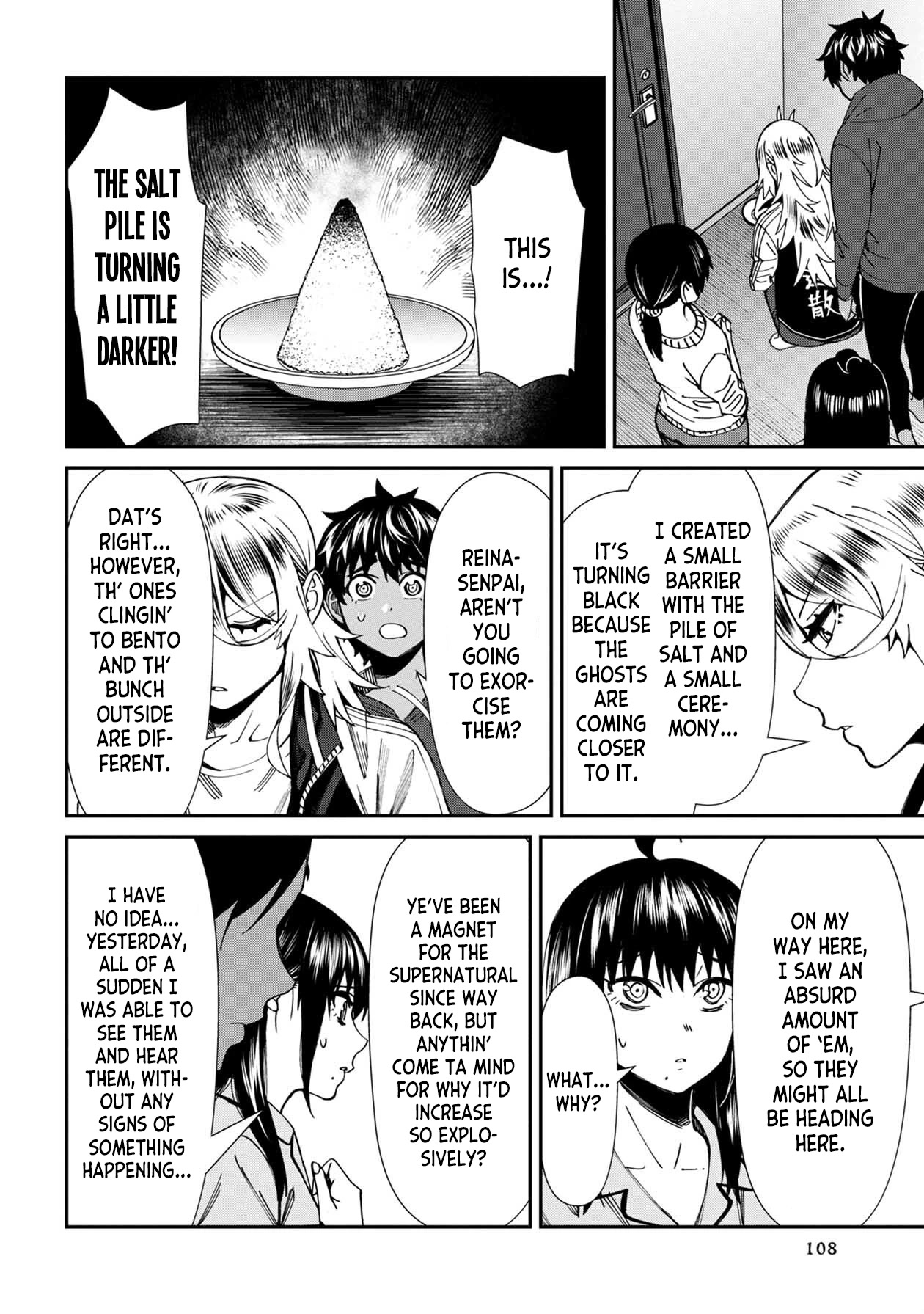 Bad Girl-Exorcist Reina Chapter 62 page 10 - Chapter 62: Exorcism #62 - A Chain of Anomalies