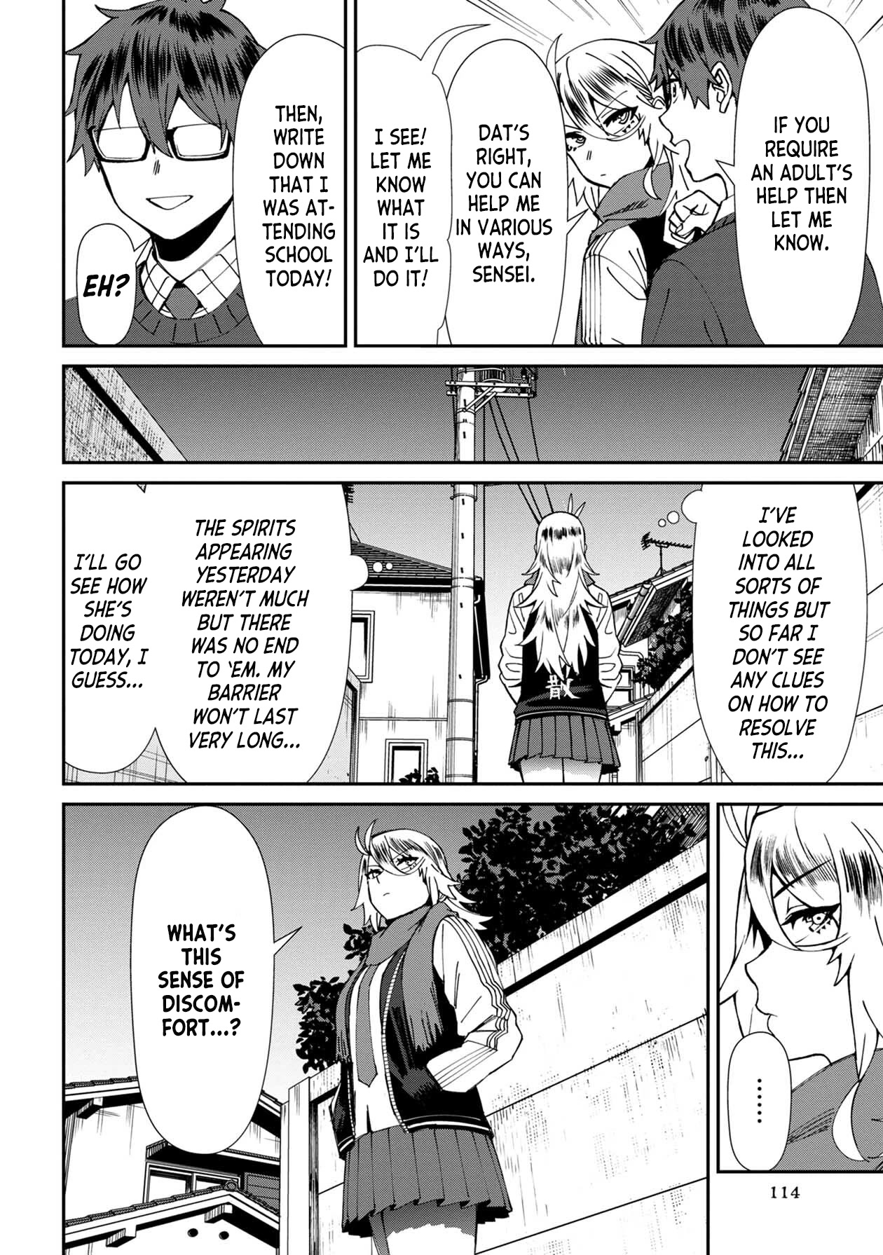 Bad Girl-Exorcist Reina Chapter 62 page 16 - Chapter 62: Exorcism #62 - A Chain of Anomalies