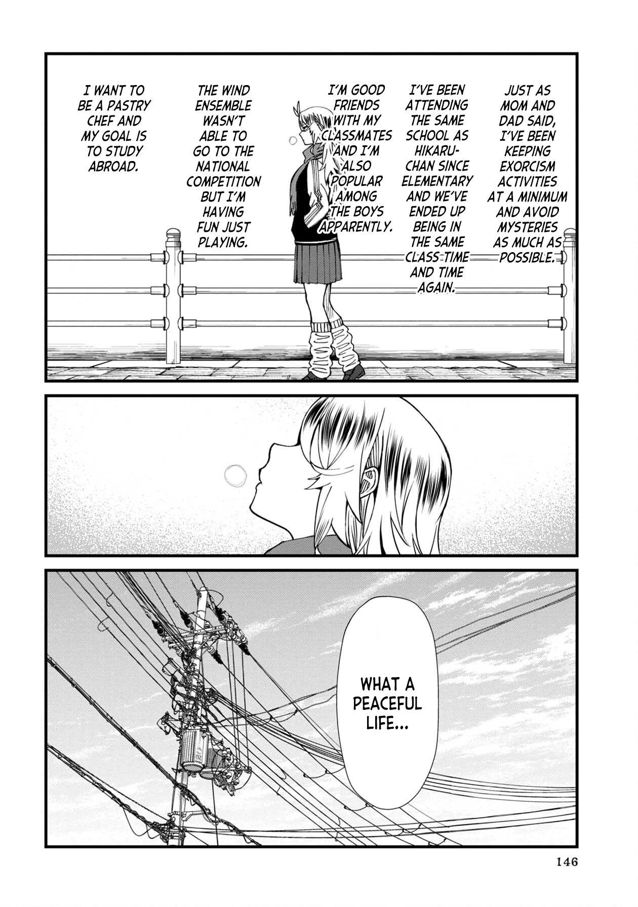 Bad Girl-Exorcist Reina Chapter 64 page 10 - Chapter 64: Exorcism #64 - A Peaceful Life