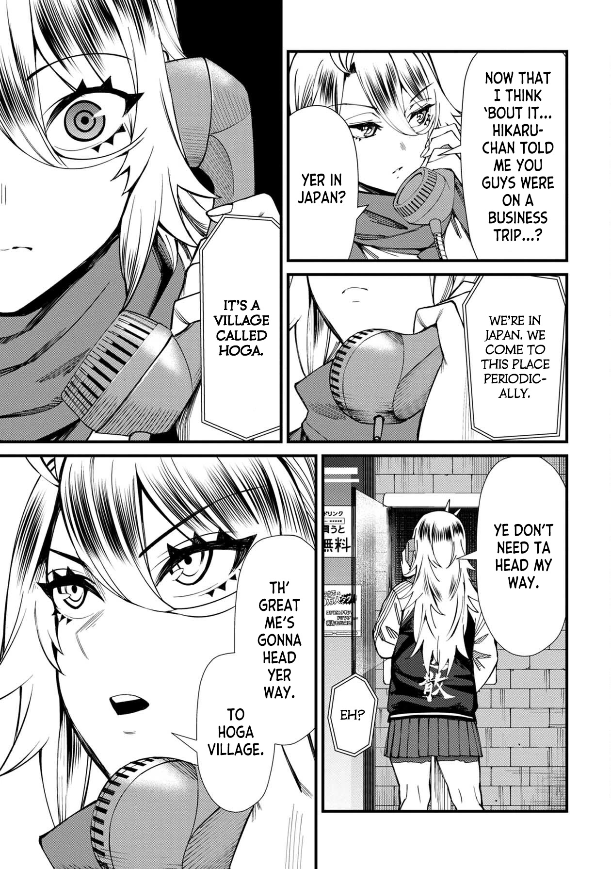 Bad Girl-Exorcist Reina Chapter 64 page 13 - Chapter 64: Exorcism #64 - A Peaceful Life