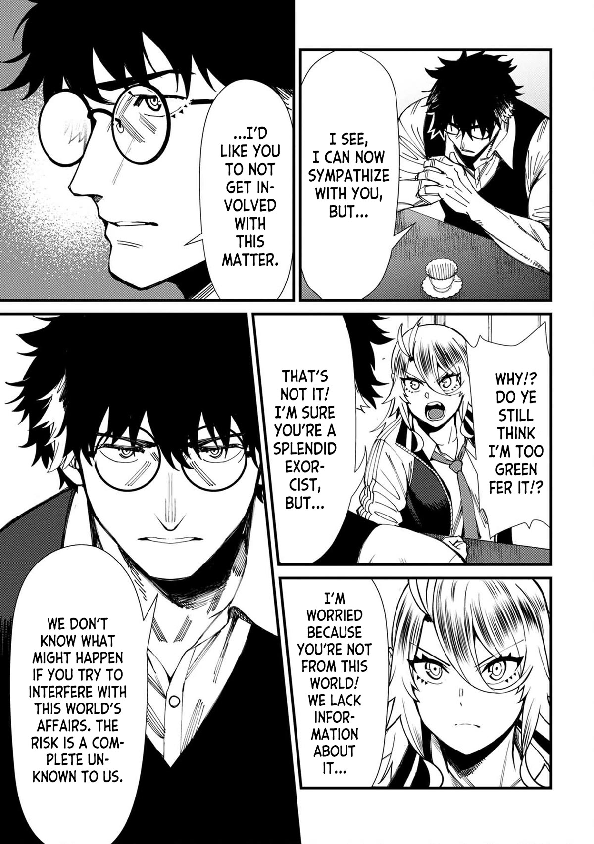 Bad Girl-Exorcist Reina Chapter 67 page 3 - Chapter 67: Exorcism #67 - Kokoro