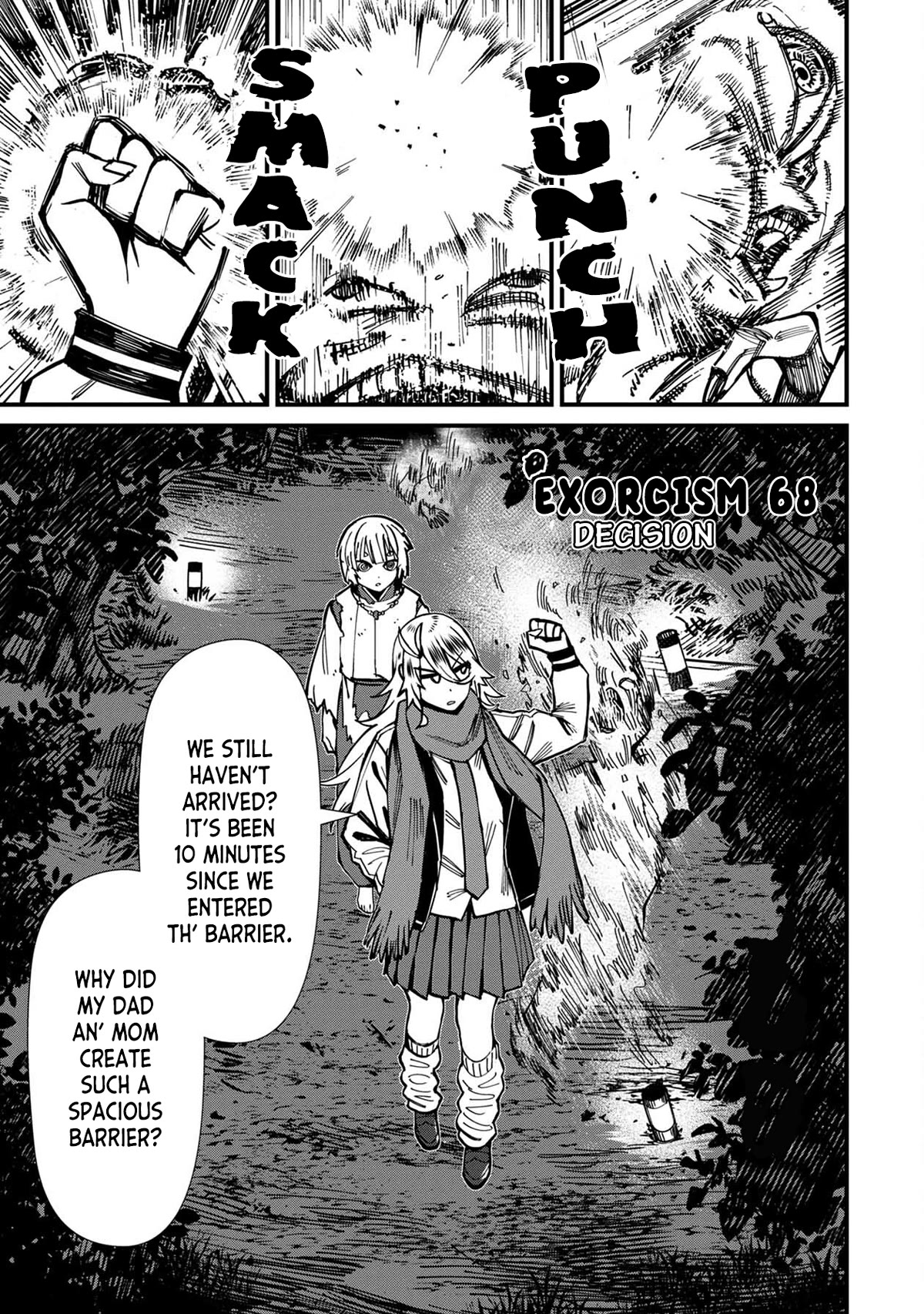 Bad Girl-Exorcist Reina Chapter 68 page 1 - Chapter 68: Exorcism #68 - Decision