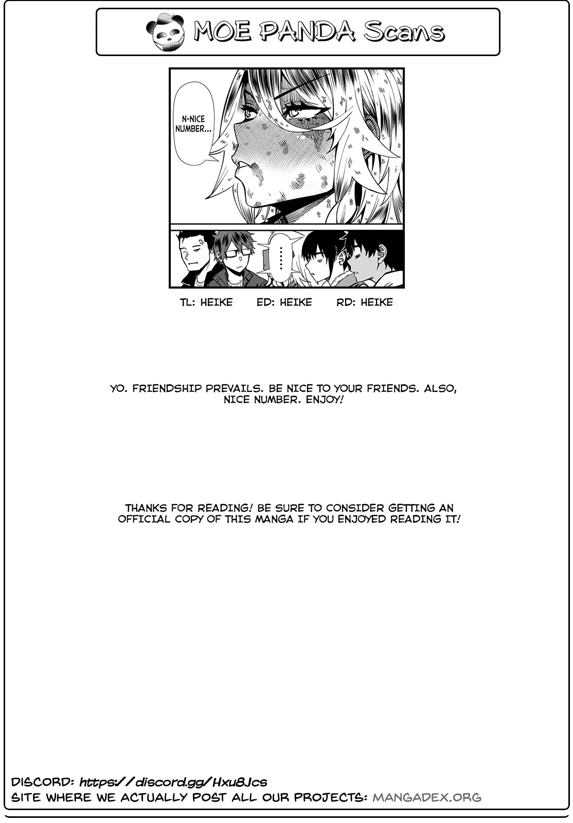 Bad Girl-Exorcist Reina Chapter 69 page 15 - Chapter 69: Exorcism #69 - Friends