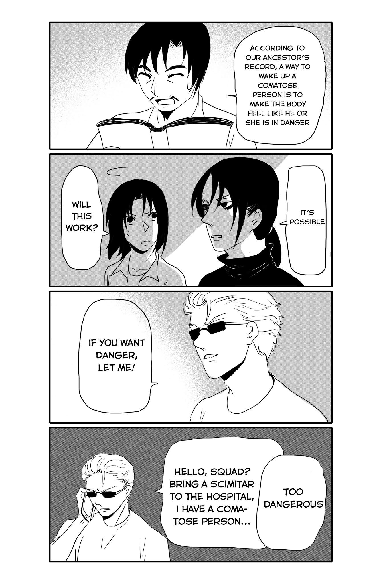 Bad Luck Chapter 13 page 9 - Chapter 13: Coma