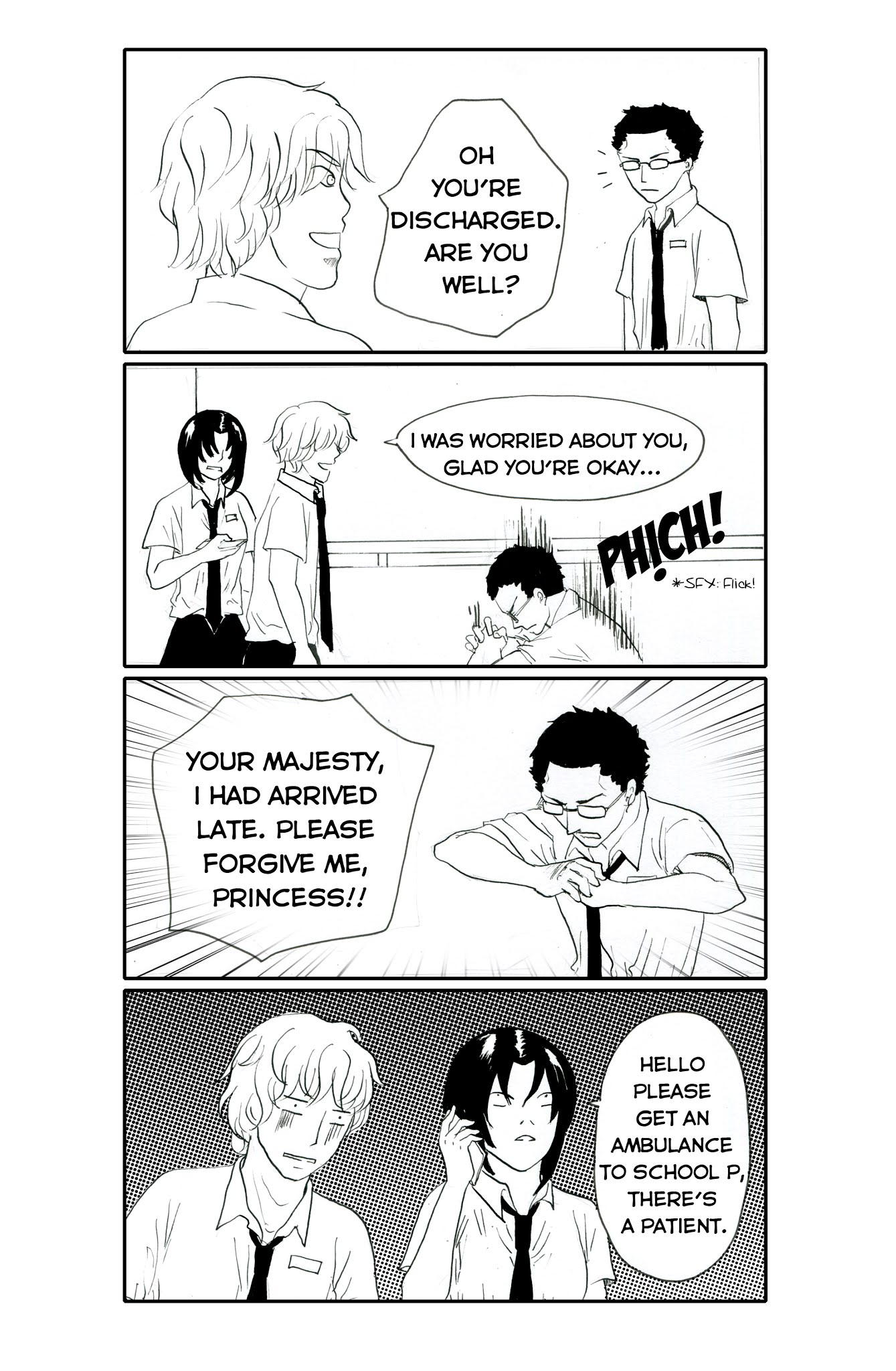Bad Luck Chapter 5 page 8 - Chapter 5: Dream