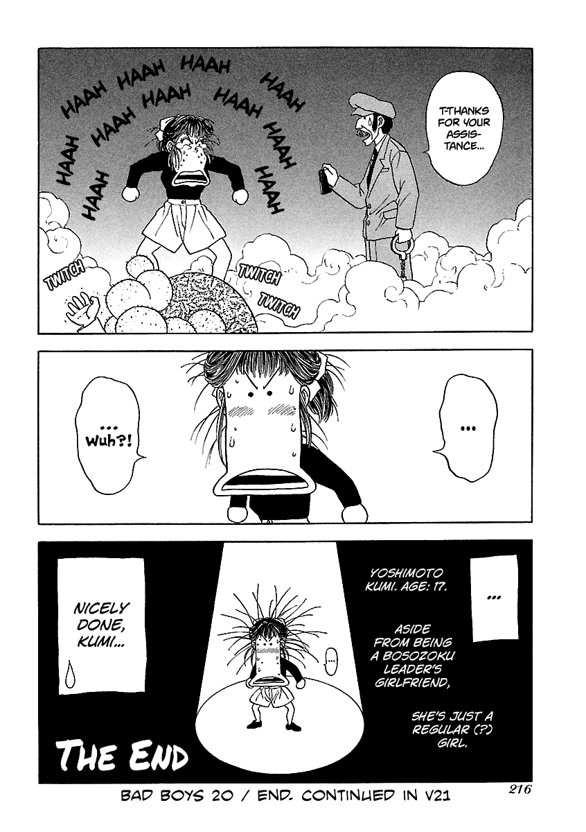 BADBOYS Chapter 153 page 22 - Chapter 153: Kumi's Struggles