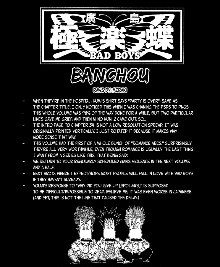 BADBOYS Chapter 30 page 1 - Chapter 30: The "Get a Job" Master Plan