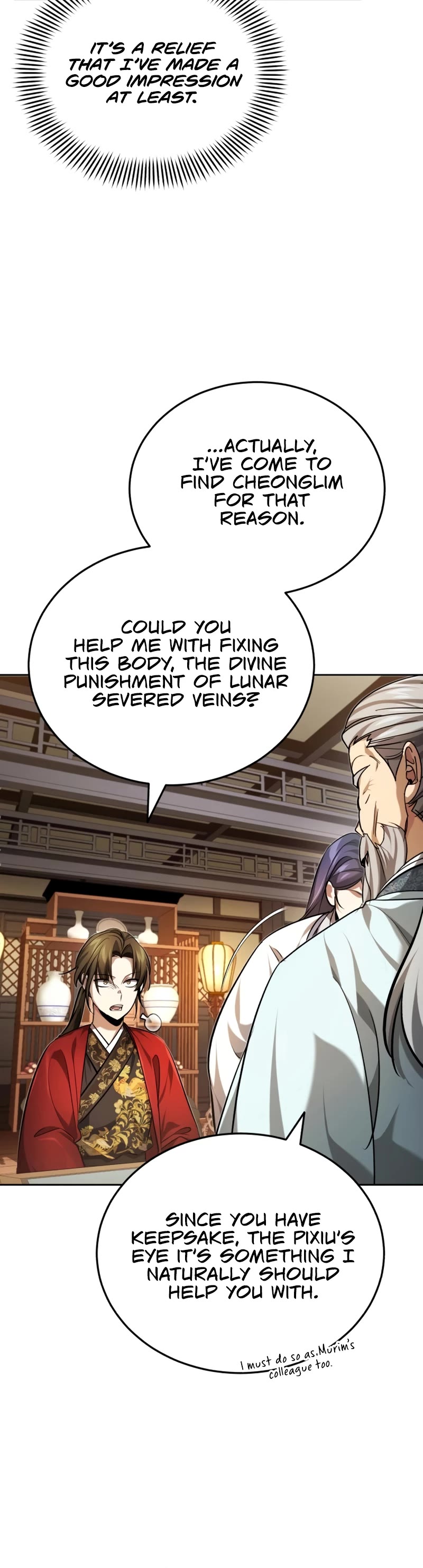 Baek Clan's Terminally Ill Young Master Chapter 22 page 12 - Chapter 22