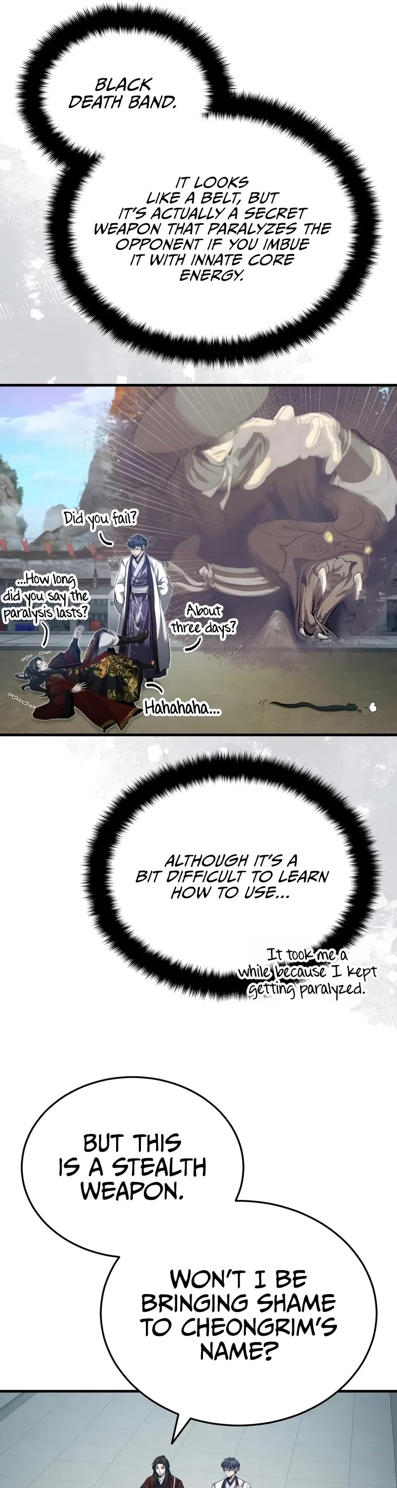 Baek Clan's Terminally Ill Young Master Chapter 49 page 12 - Chapter 49: We’ll Be Back Safe
