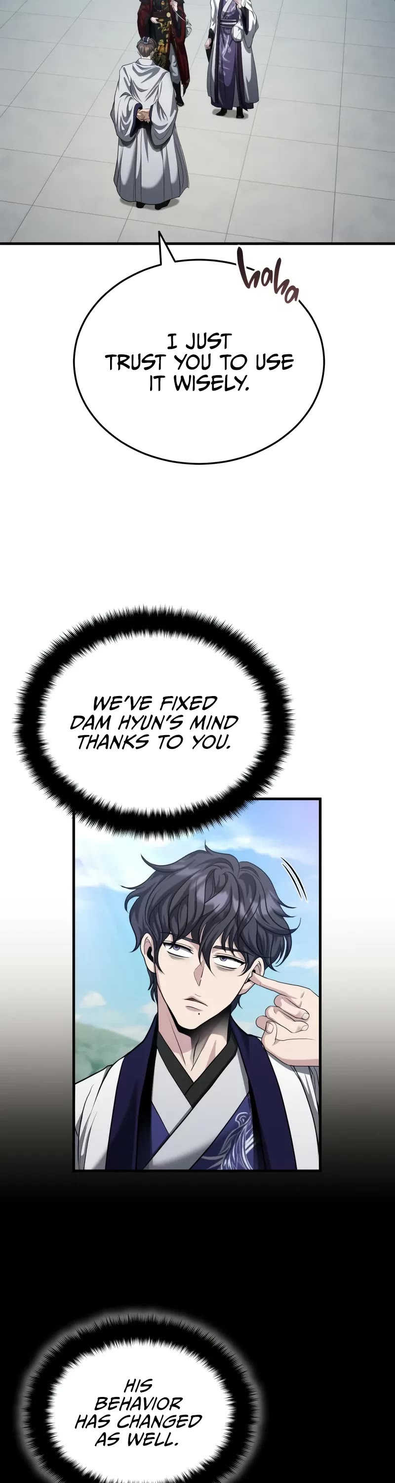 Baek Clan's Terminally Ill Young Master Chapter 49 page 13 - Chapter 49: We’ll Be Back Safe