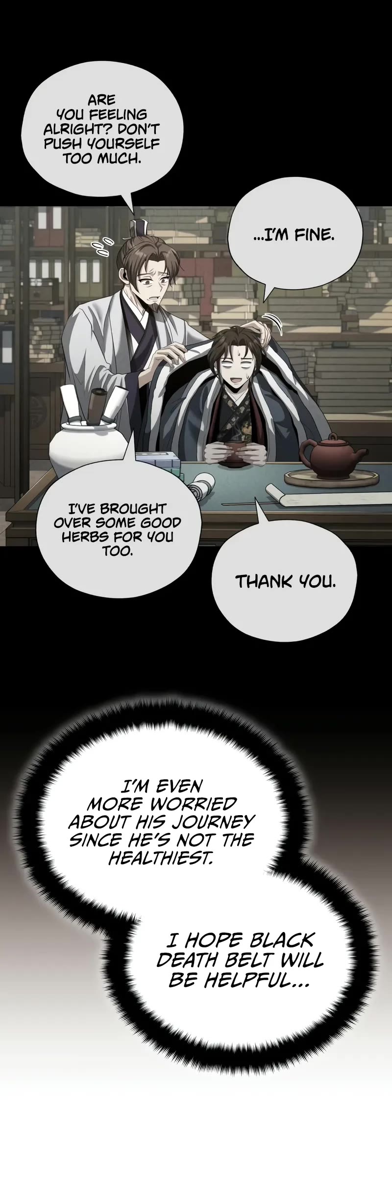 Baek Clan's Terminally Ill Young Master Chapter 49 page 16 - Chapter 49: We’ll Be Back Safe