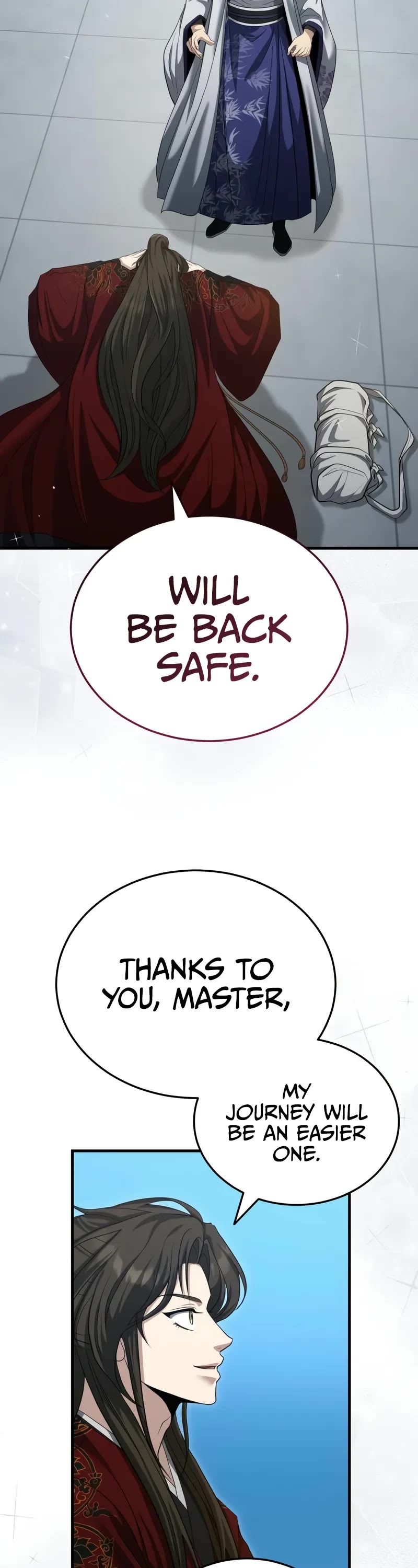 Baek Clan's Terminally Ill Young Master Chapter 49 page 19 - Chapter 49: We’ll Be Back Safe