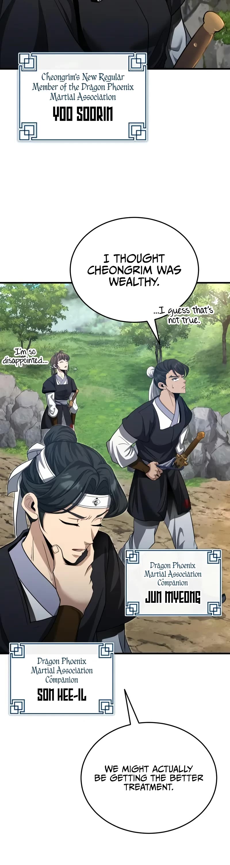 Baek Clan's Terminally Ill Young Master Chapter 49 page 23 - Chapter 49: We’ll Be Back Safe