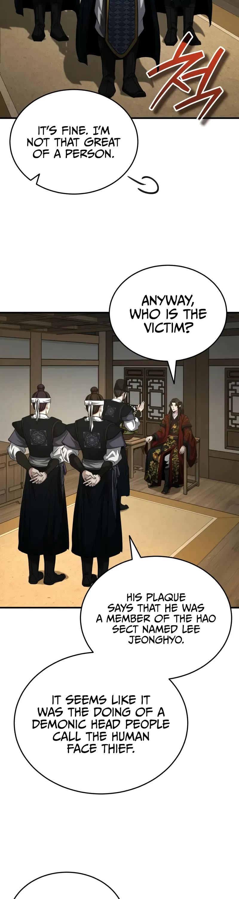 Baek Clan's Terminally Ill Young Master Chapter 50 page 28 - Chapter 50: You Killed a Person!