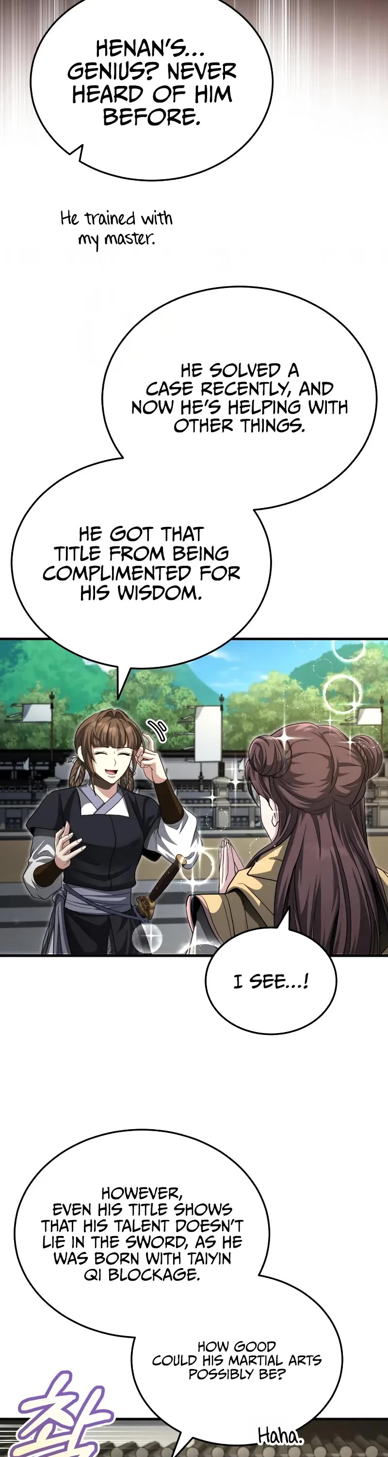 Baek Clan's Terminally Ill Young Master Chapter 53 page 13 - Chapter 53: I Can Protect Him