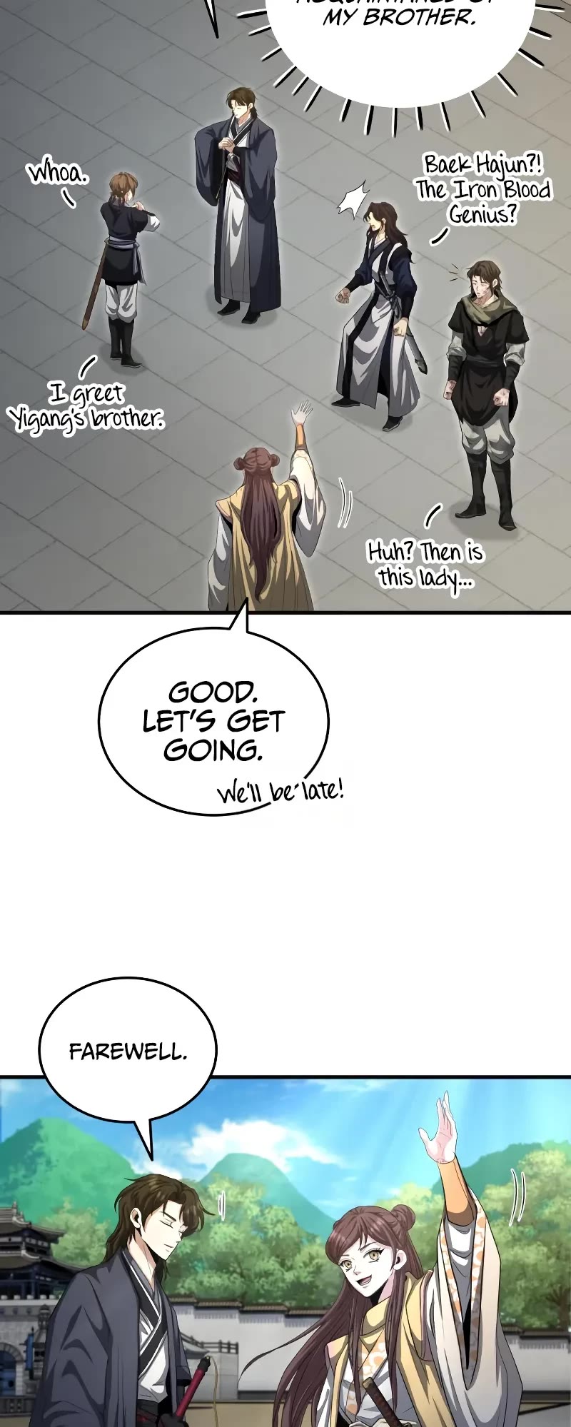 Baek Clan's Terminally Ill Young Master Chapter 53 page 19 - Chapter 53: I Can Protect Him