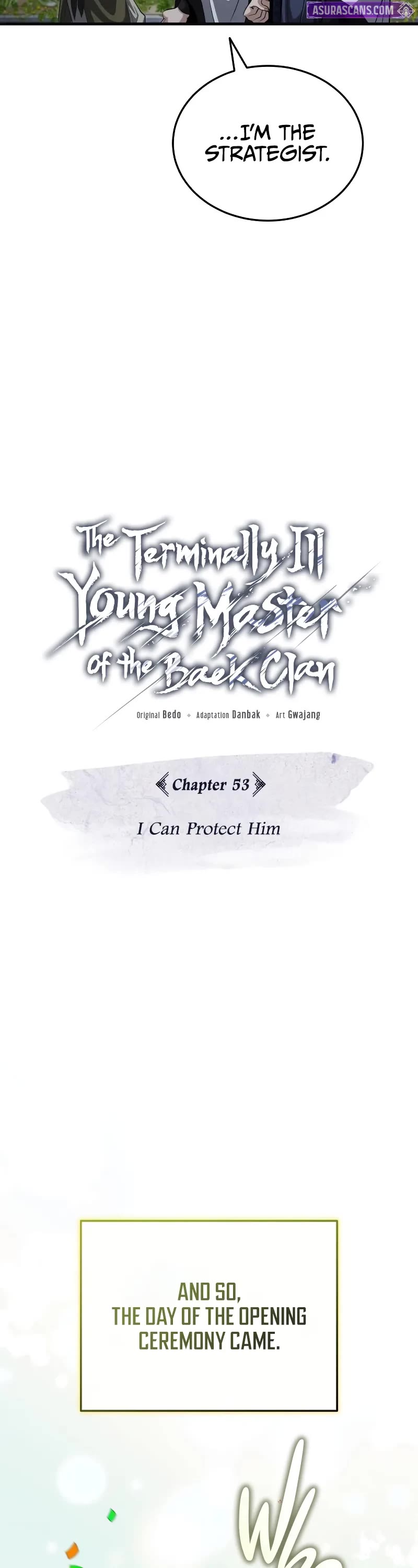 Baek Clan's Terminally Ill Young Master Chapter 53 page 32 - Chapter 53: I Can Protect Him