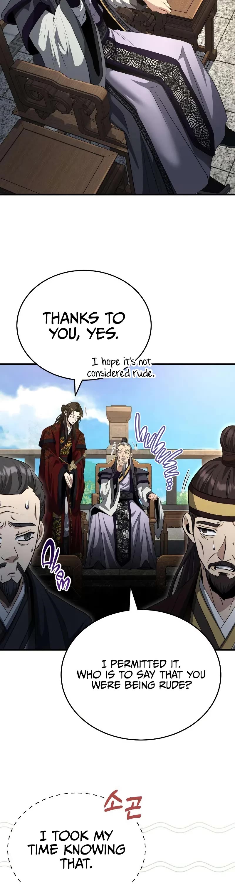 Baek Clan's Terminally Ill Young Master Chapter 54 page 18 - Chapter 54: Did You Just Come Back from the Dead?