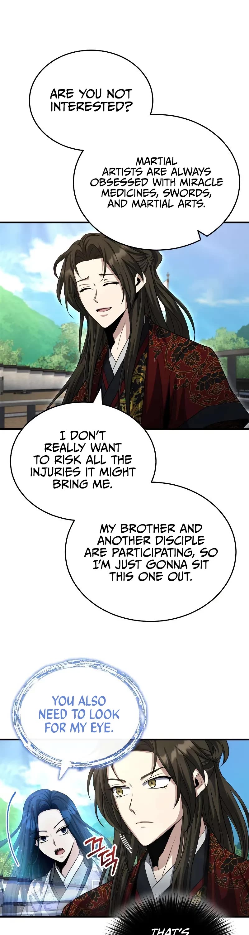 Baek Clan's Terminally Ill Young Master Chapter 54 page 21 - Chapter 54: Did You Just Come Back from the Dead?