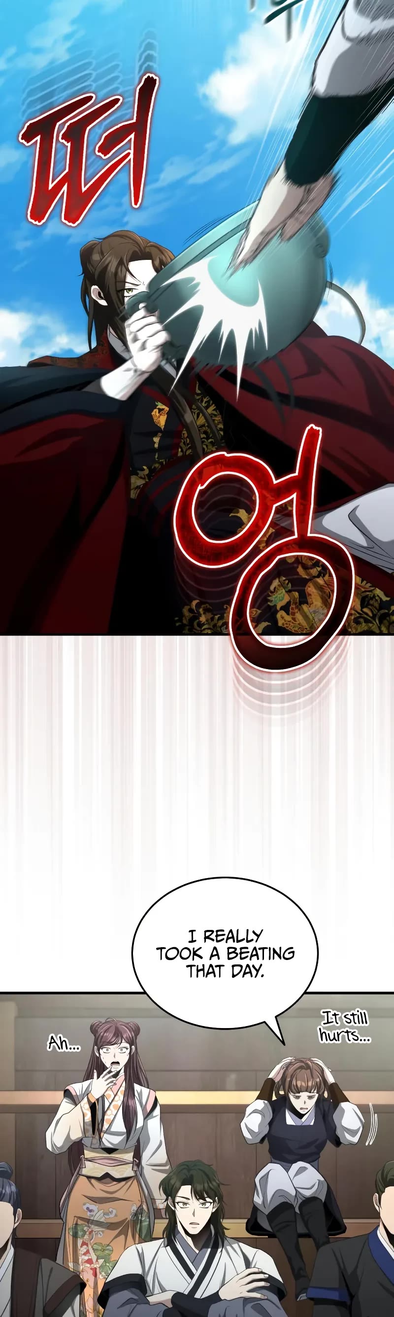 Baek Clan's Terminally Ill Young Master Chapter 59 page 28 - Chapter 59: It Still Hurts...