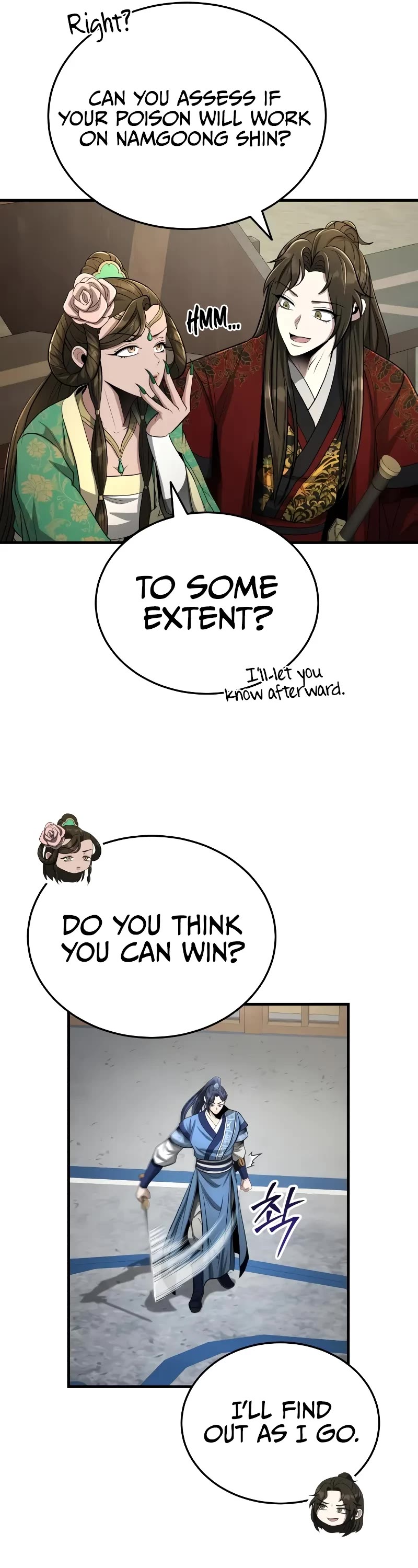 Baek Clan's Terminally Ill Young Master Chapter 60 page 22 - Chapter 60: Even if I Were to Use Poison, I Wouldn’t Be Able to Win