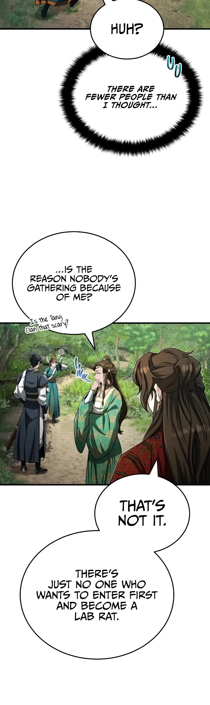 Baek Clan's Terminally Ill Young Master Chapter 62 page 6 - Chapter 62: Why Are They Looking This Way?