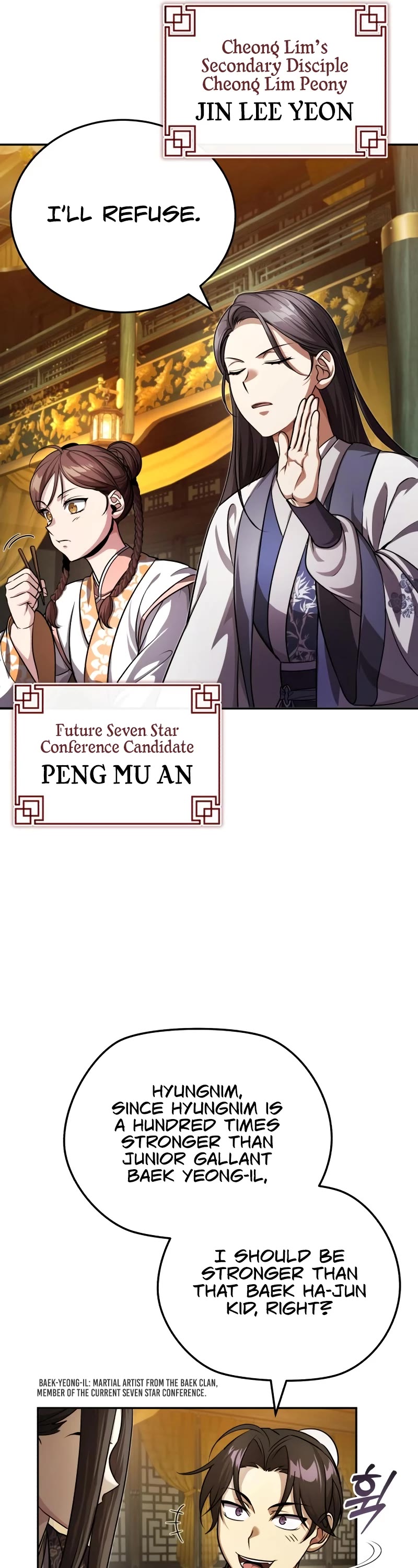 Baek Clan's Terminally Ill Young Master Chapter 7 page 30 - Chapter 7