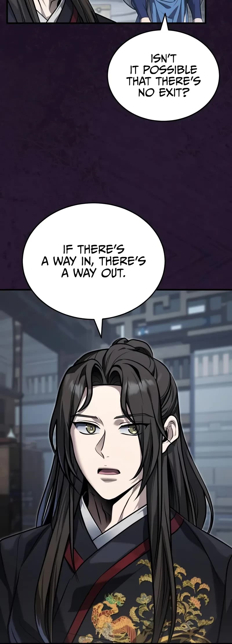 Baek Clan's Terminally Ill Young Master Chapter 70 page 24 - Chapter 70: The Being in The Closed Space
