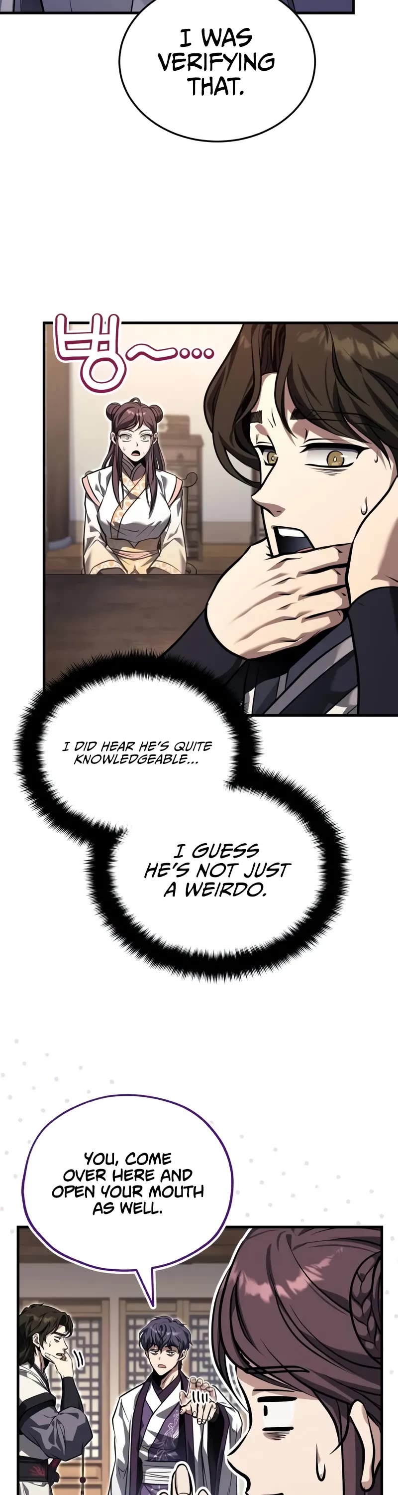 Baek Clan's Terminally Ill Young Master Chapter 70 page 45 - Chapter 70: The Being in The Closed Space
