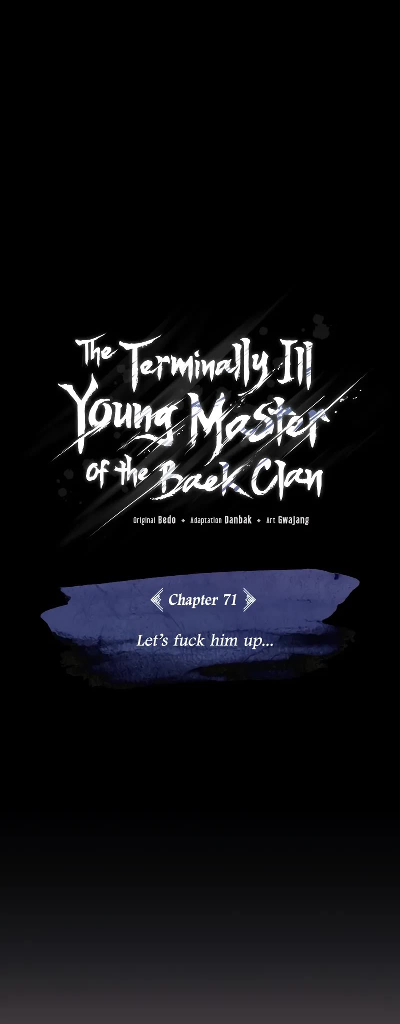 Baek Clan's Terminally Ill Young Master Chapter 71 page 26 - Chapter 71: Let’s fuck him up...