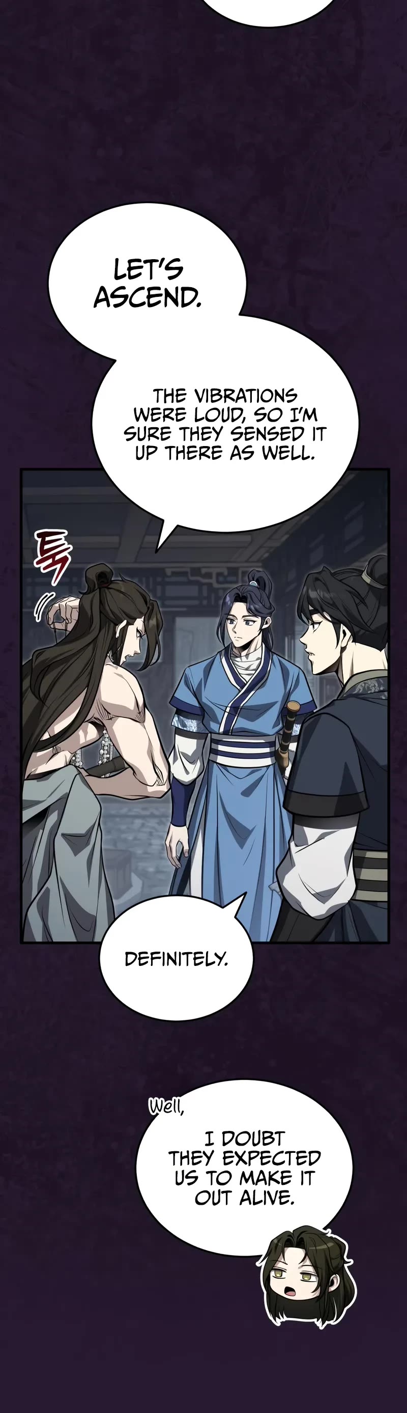 Baek Clan's Terminally Ill Young Master Chapter 72 page 21 - Chapter 72: I must bid my farewell