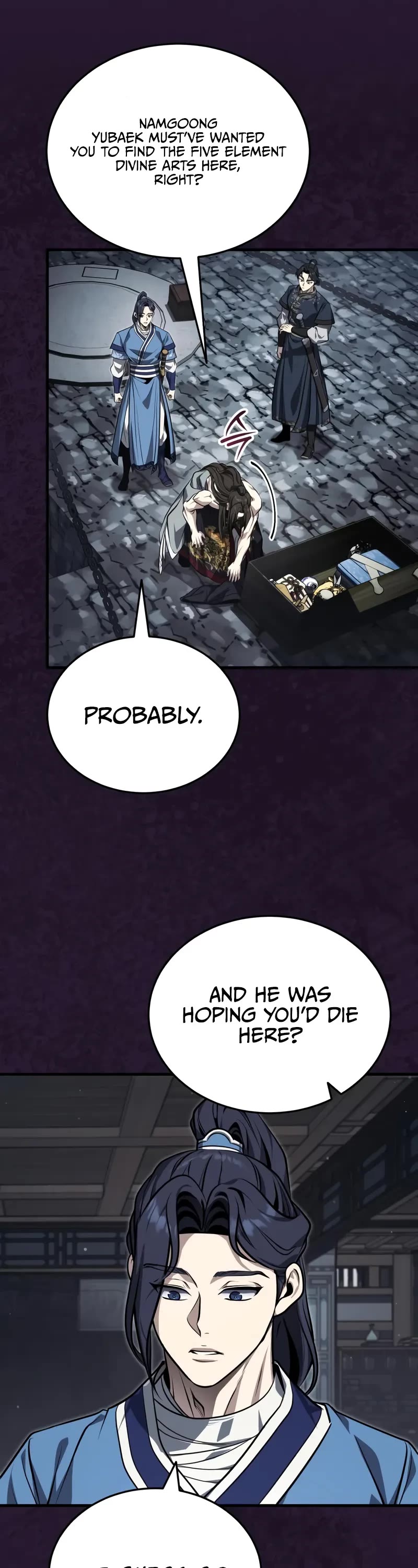 Baek Clan's Terminally Ill Young Master Chapter 72 page 22 - Chapter 72: I must bid my farewell