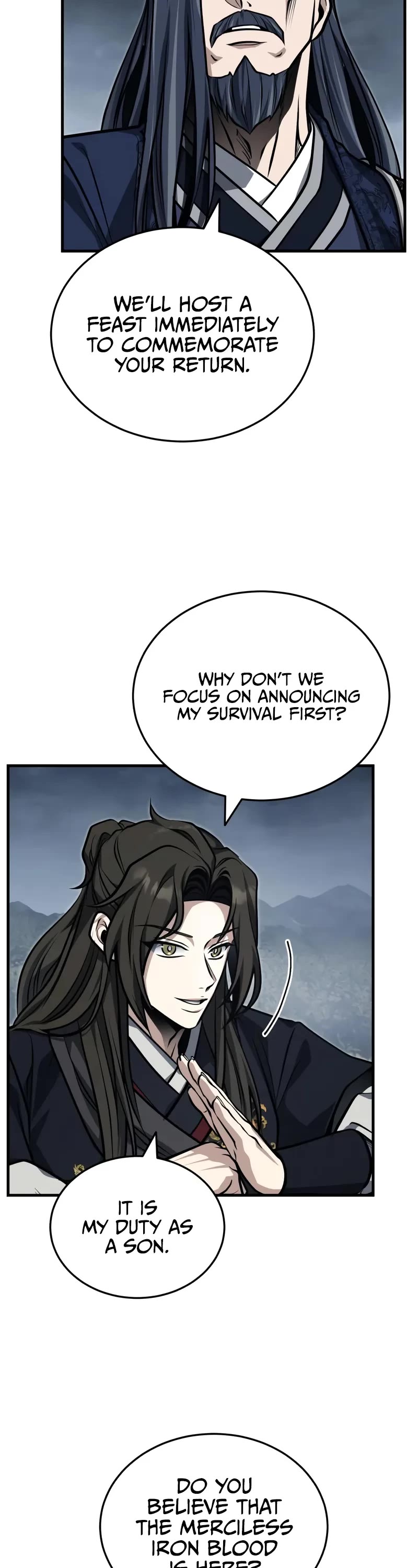 Baek Clan's Terminally Ill Young Master Chapter 72 page 38 - Chapter 72: I must bid my farewell