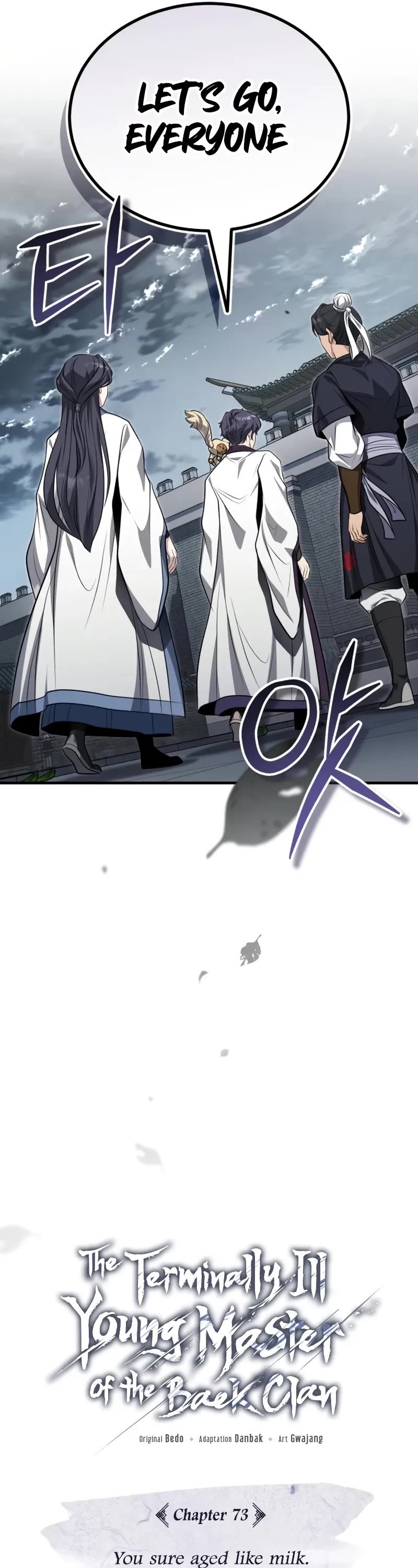 Baek Clan's Terminally Ill Young Master Chapter 73 page 36 - Chapter 73: You Sure Aged Like Milk.