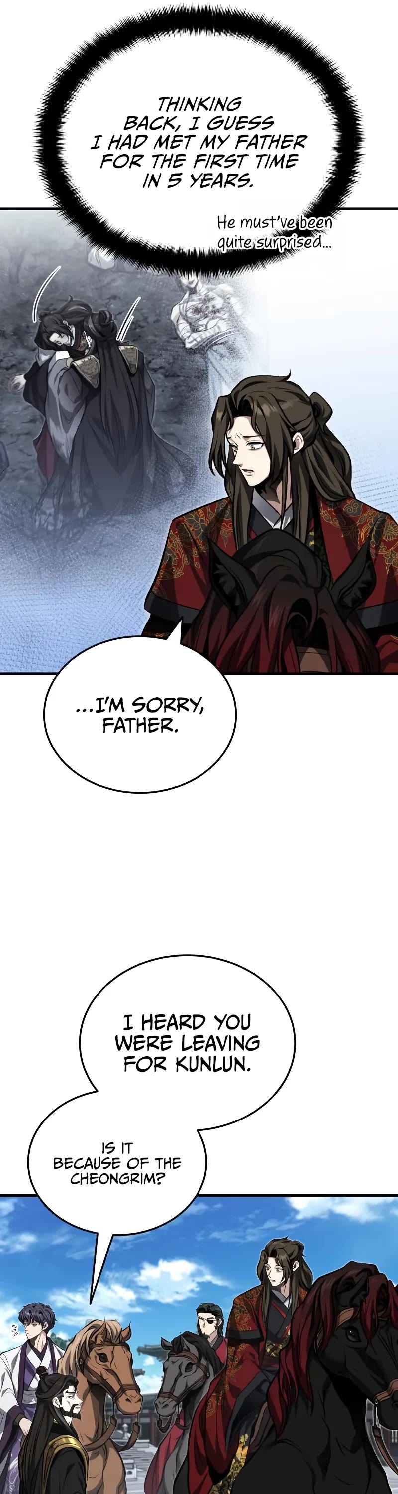 Baek Clan's Terminally Ill Young Master Chapter 77 page 37 - Chapter 77: We need to go to Mount Kunlun.