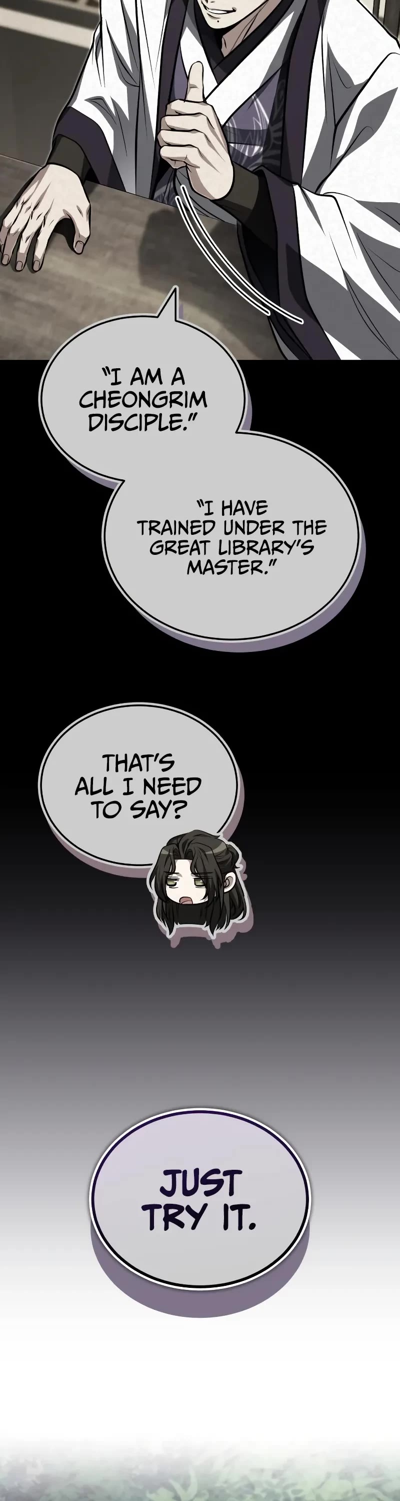 Baek Clan's Terminally Ill Young Master Chapter 82 page 13 - Chapter 82: Was he truly grateful?