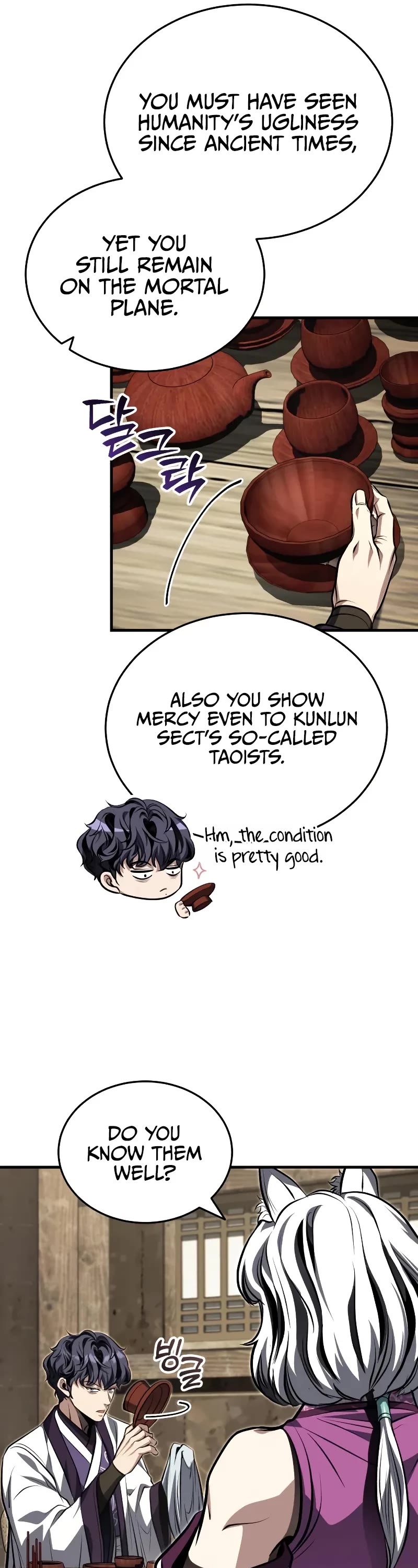 Baek Clan's Terminally Ill Young Master Chapter 82 page 22 - Chapter 82: Was he truly grateful?