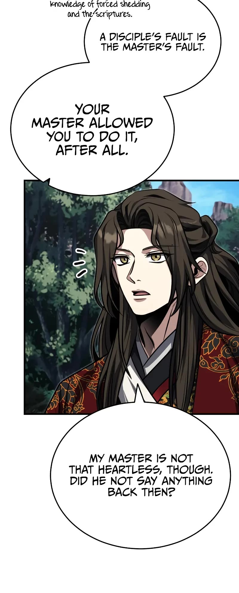 Baek Clan's Terminally Ill Young Master Chapter 82 page 35 - Chapter 82: Was he truly grateful?