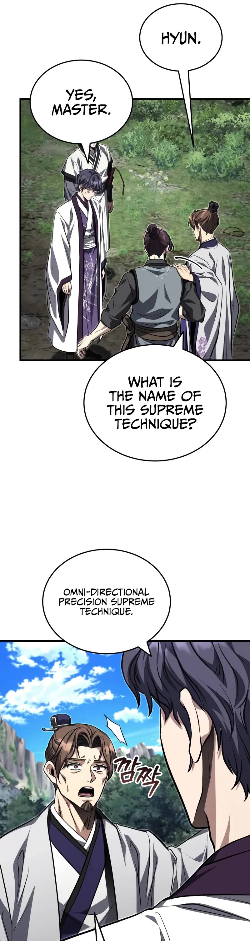 Baek Clan's Terminally Ill Young Master Chapter 85 page 22 - Chapter 85: Omni-Directional Precision Supreme Technique