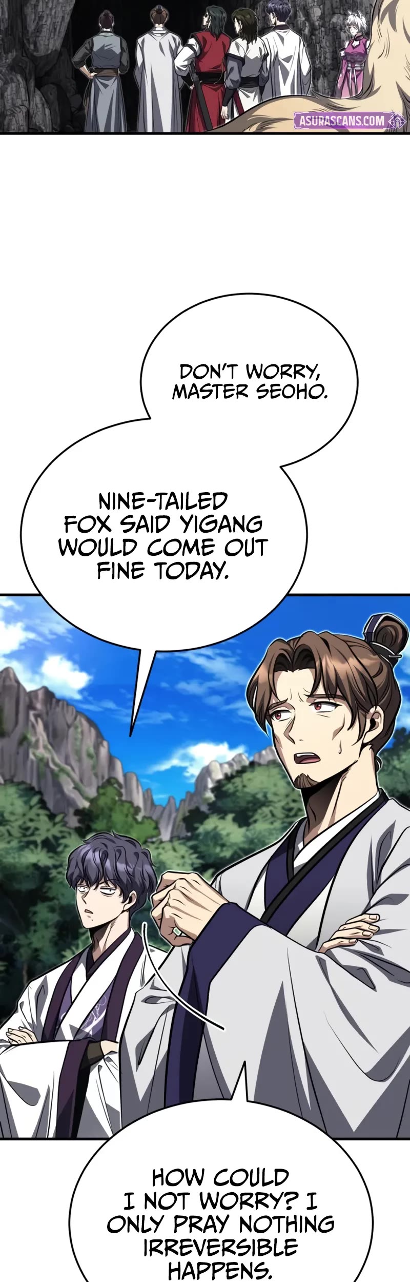 Baek Clan's Terminally Ill Young Master Chapter 86 page 15 - Chapter 86: Temporal Body, Seoho.