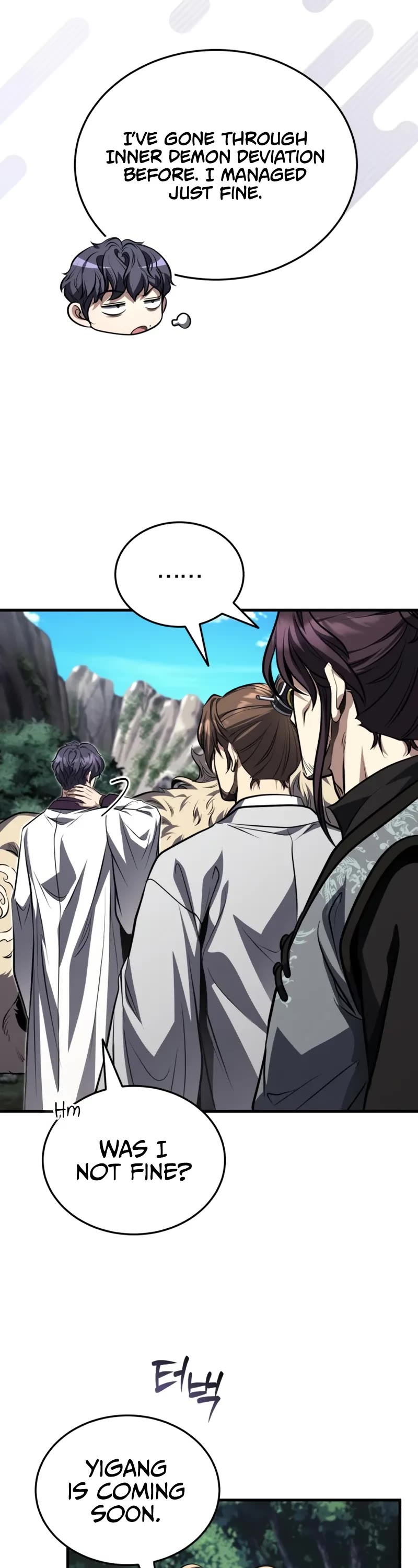 Baek Clan's Terminally Ill Young Master Chapter 86 page 17 - Chapter 86: Temporal Body, Seoho.