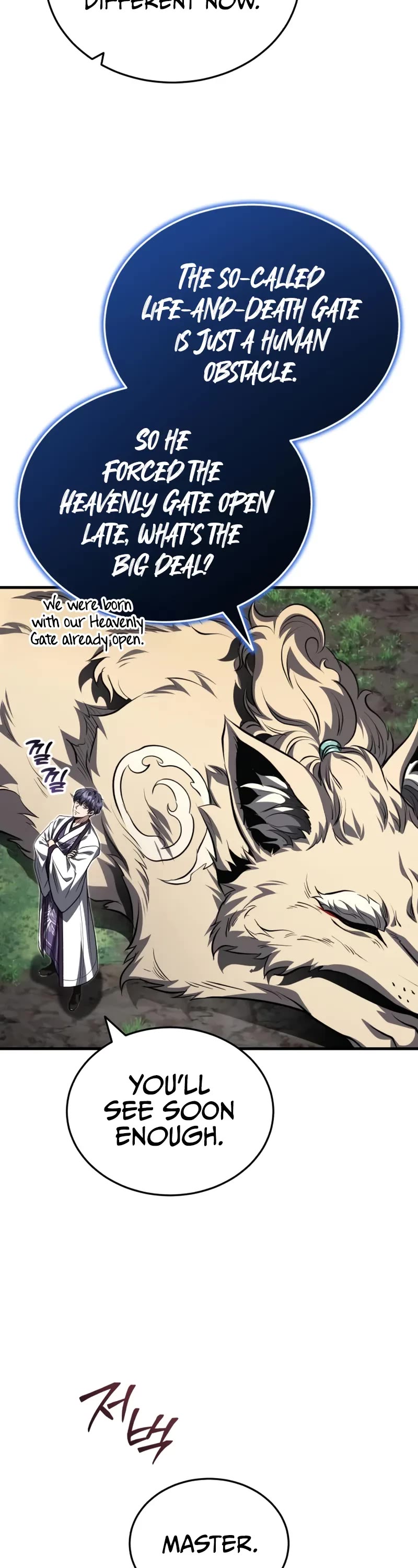 Baek Clan's Terminally Ill Young Master Chapter 86 page 19 - Chapter 86: Temporal Body, Seoho.