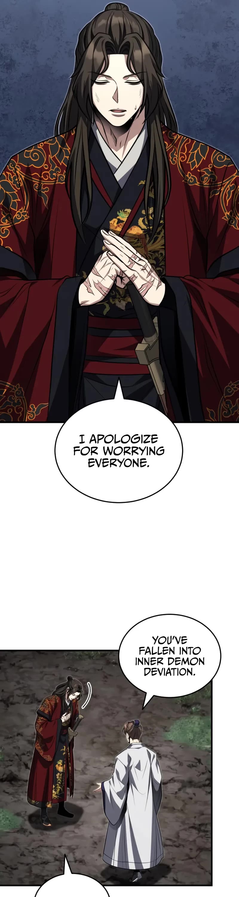 Baek Clan's Terminally Ill Young Master Chapter 86 page 22 - Chapter 86: Temporal Body, Seoho.