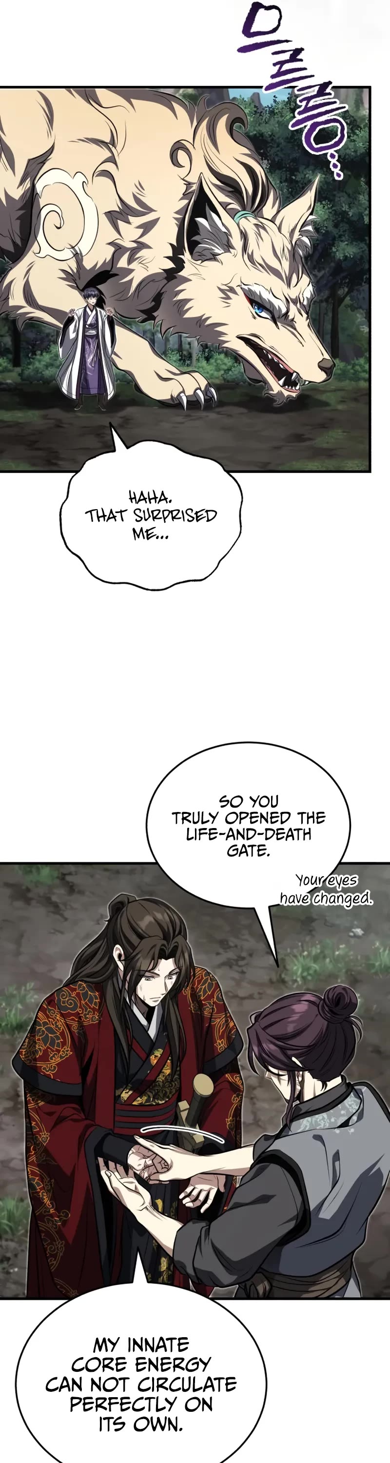 Baek Clan's Terminally Ill Young Master Chapter 86 page 27 - Chapter 86: Temporal Body, Seoho.