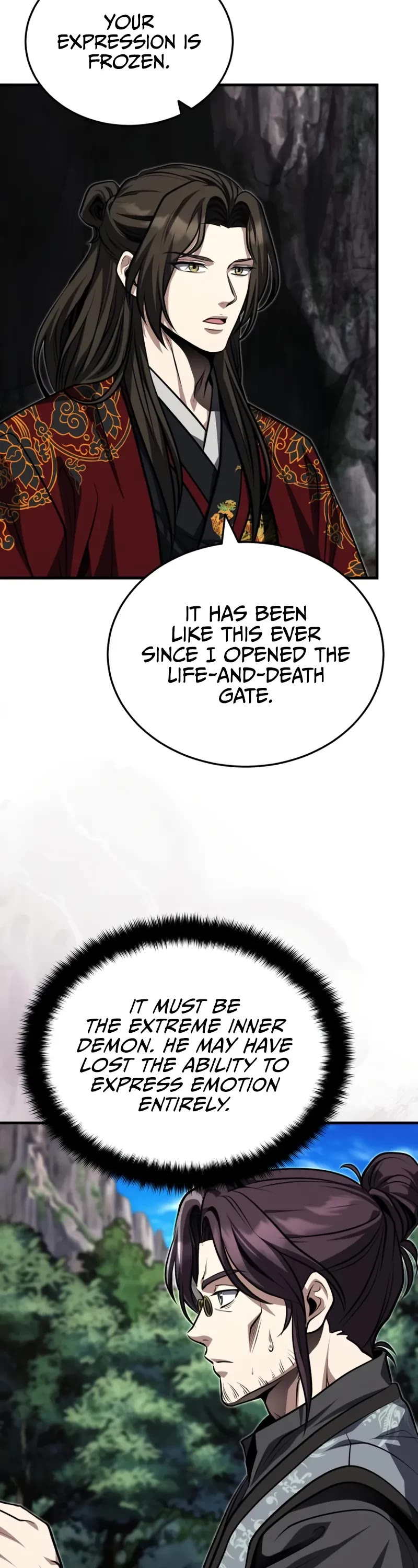 Baek Clan's Terminally Ill Young Master Chapter 86 page 29 - Chapter 86: Temporal Body, Seoho.