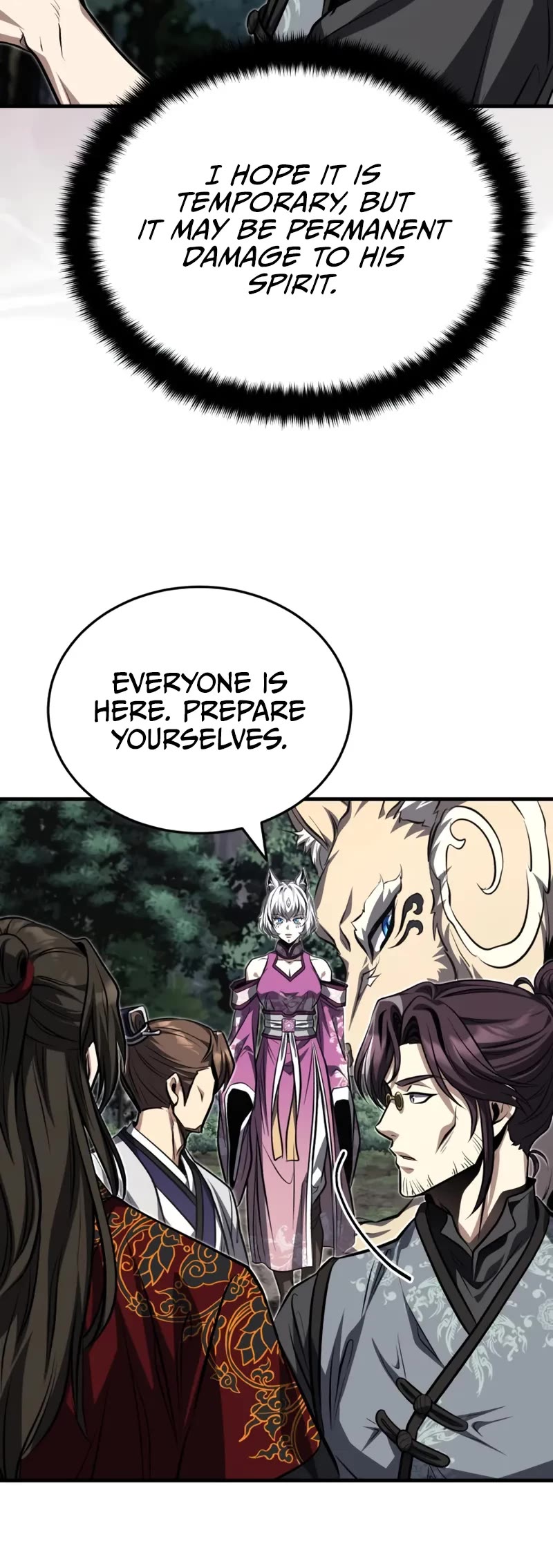 Baek Clan's Terminally Ill Young Master Chapter 86 page 30 - Chapter 86: Temporal Body, Seoho.