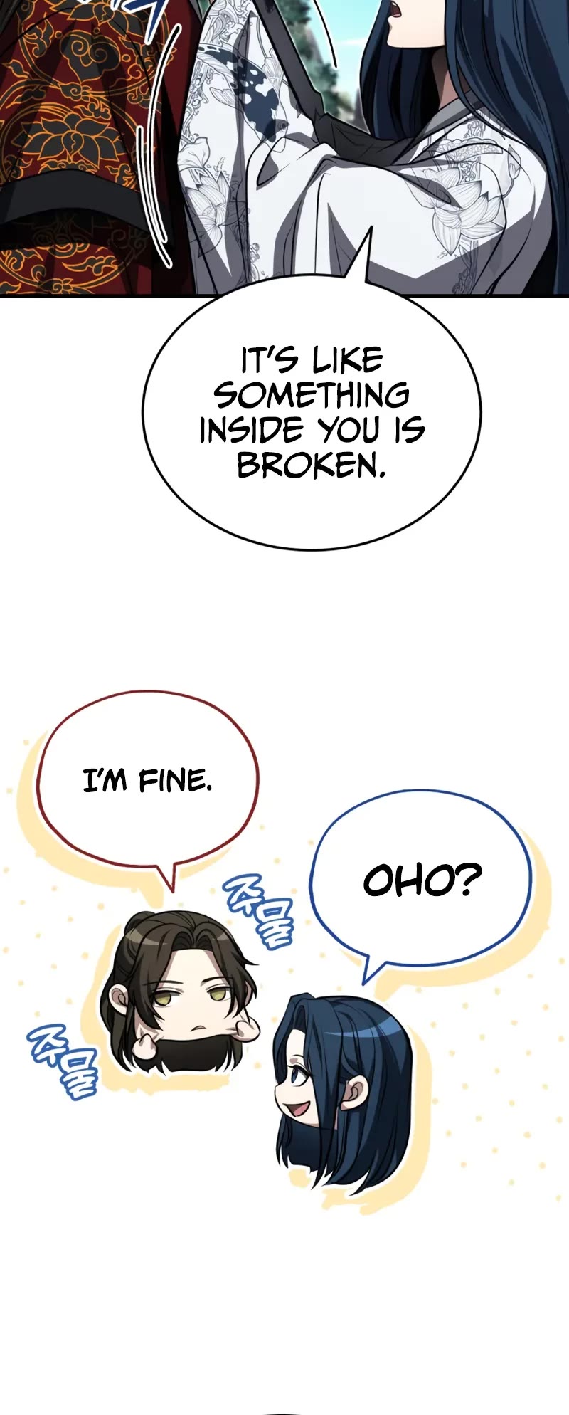 Baek Clan's Terminally Ill Young Master Chapter 86 page 40 - Chapter 86: Temporal Body, Seoho.