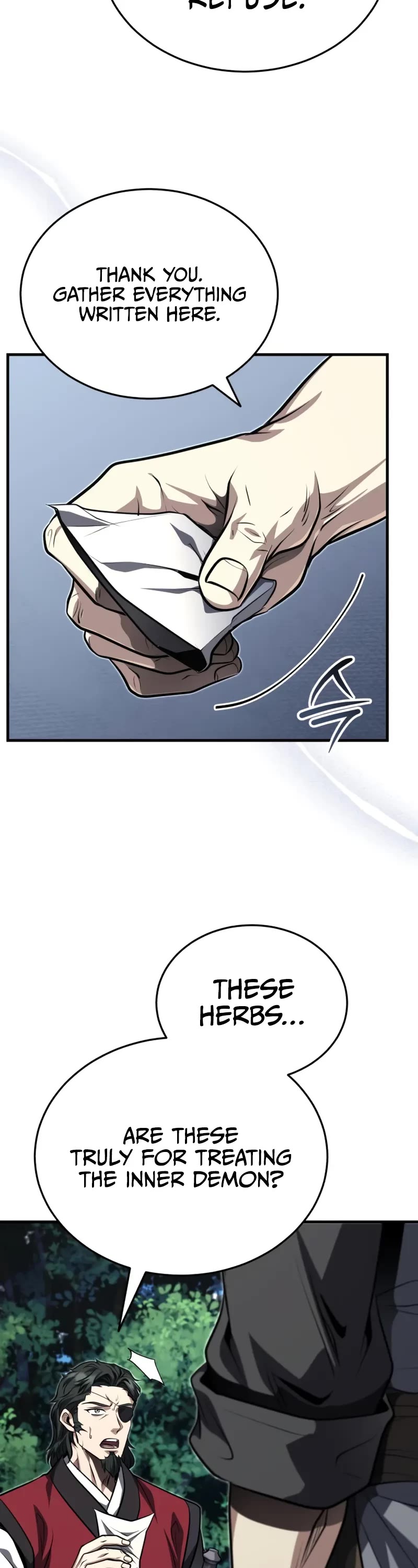 Baek Clan's Terminally Ill Young Master Chapter 86 page 54 - Chapter 86: Temporal Body, Seoho.